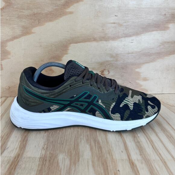 Asics - Gel-Pulse 11 "Camo - Running Shoes - Green - Men's - 9.5 - 1011A550 - Picture 5 of 9